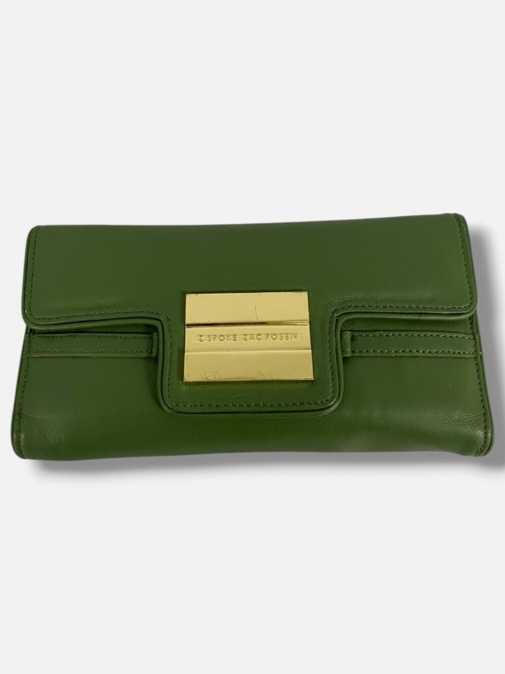 Z Spoke By Zac Posen Women's Green Magnetic Wallet